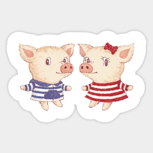 Cute Pigs Sticker